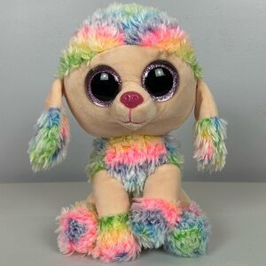 Ty Rainbow Poodle Multicoloured Plush 2020